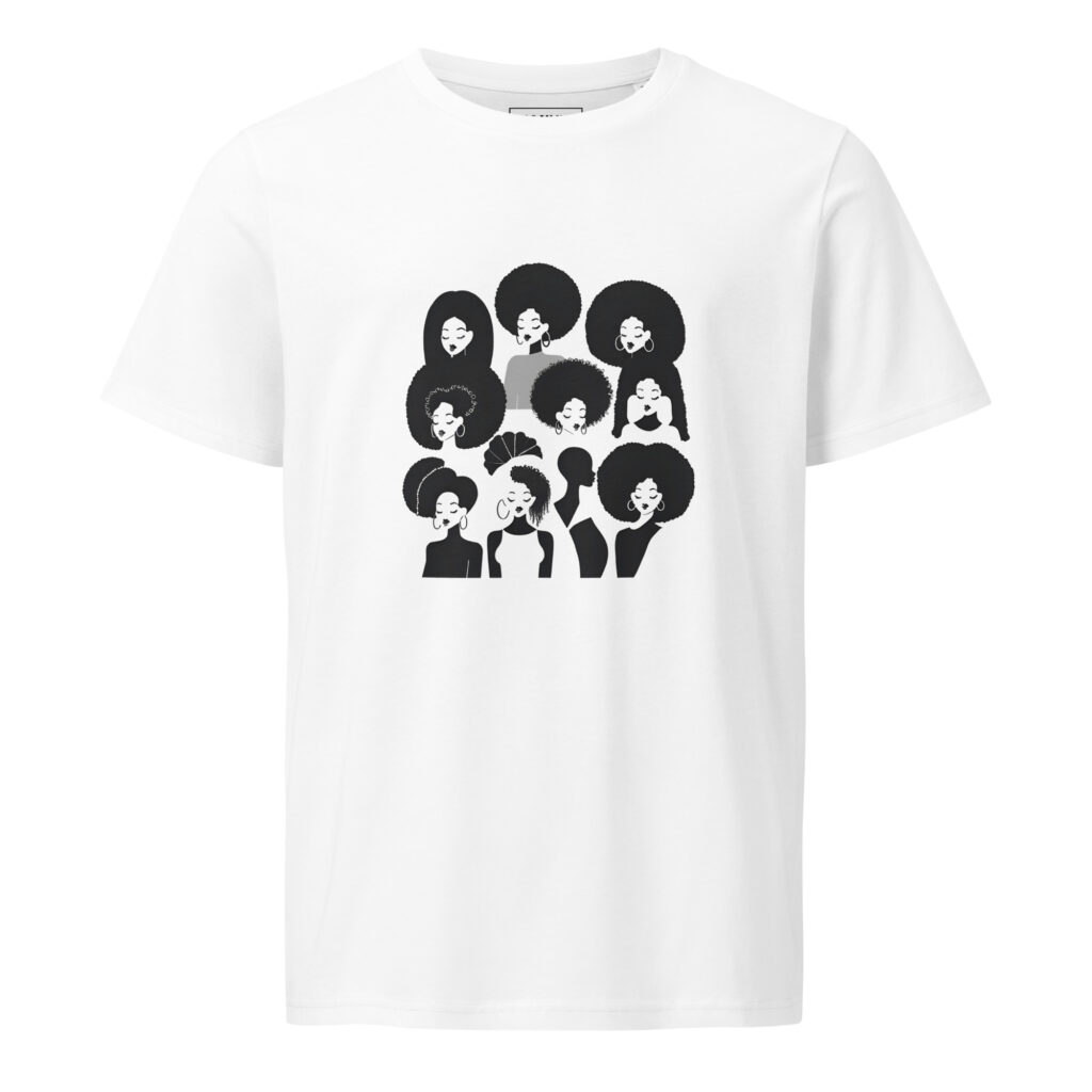 Who's That Goddess 9ether -  Jamiyla Unisex Organic T-Shirt
