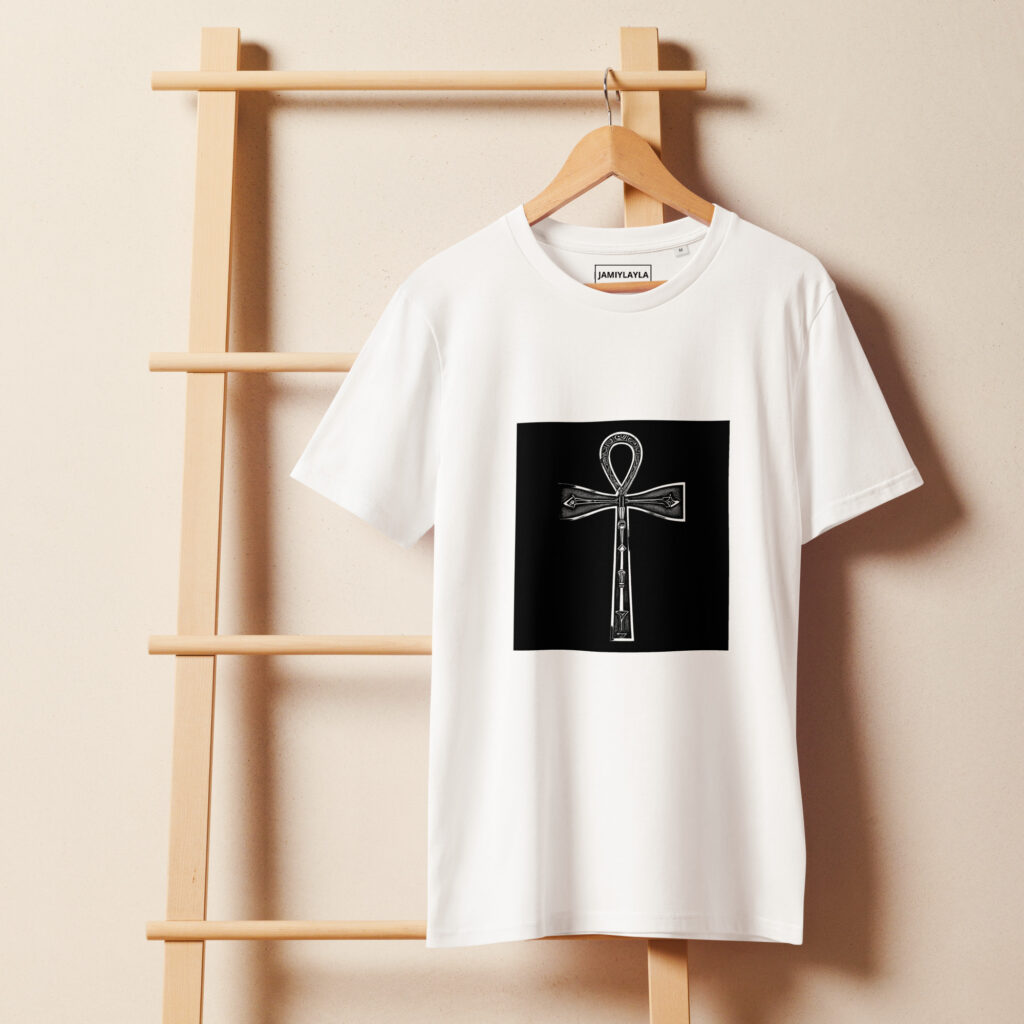 Ankh Eternal Life - Jamiyla Unisex Organic T-Shirt
