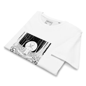 Grey Crown Meditation - Jamiyla Unisex Organic T-Shirt