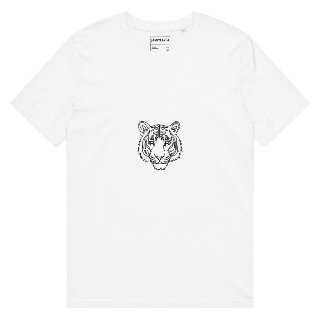 Tiger Head - Jamiyla Unisex Organic T-Shirt